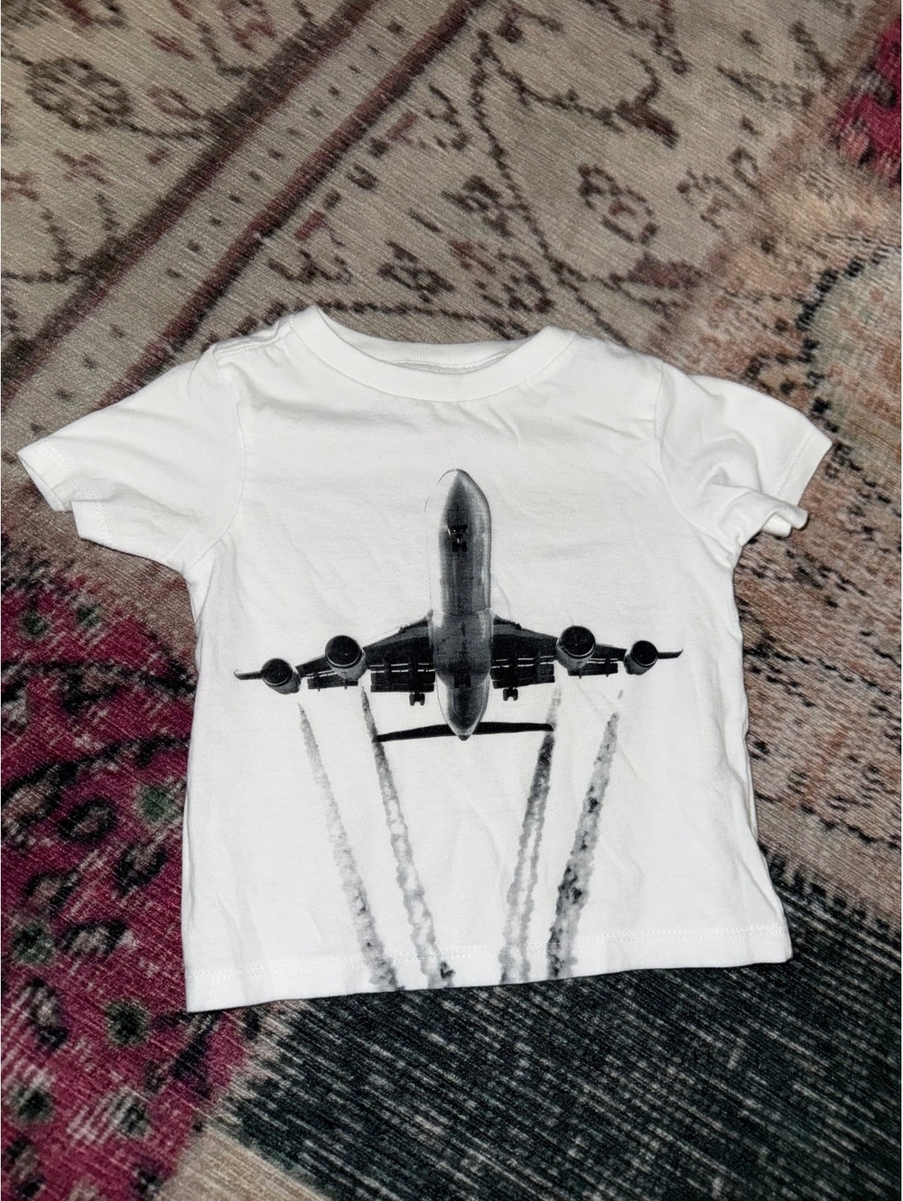 Plane airplane children’s place boy girls 12-18 months shirt